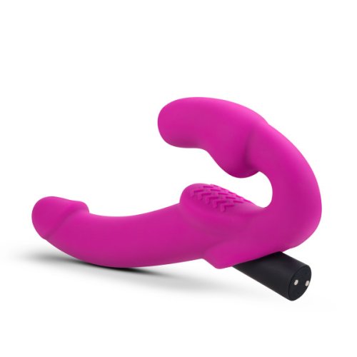 TEMPTASIA ESTELLA STRAPLESS SILICONE DILDO PINK