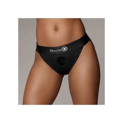 Vibrating Strap-on Open-Back Panty M/L