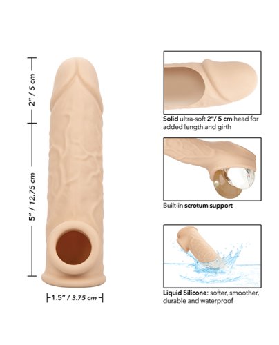 Performance Maxx Life-Like 7\" Penis Extension - Ivory