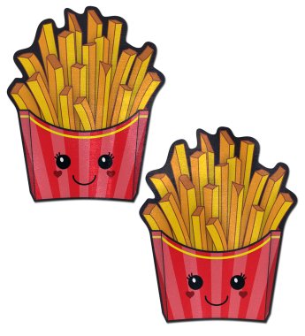 Happy Kawaii French Fries Pasties