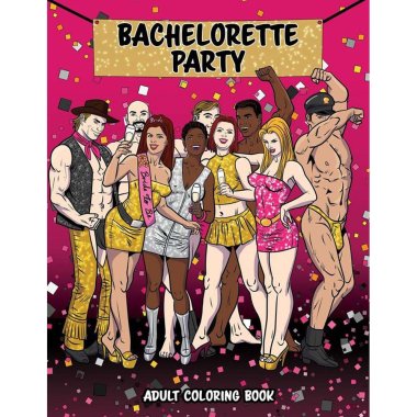 Bachelorette Party Colouring Book *