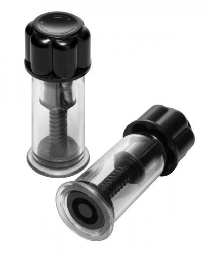 MASTER SERIES BLACK MAXXX TWIST NIPPLE SUCKERS BLACK