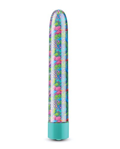 Blush Limited Addiction Utopia 7\" Rechargeable Vibe - Aqua