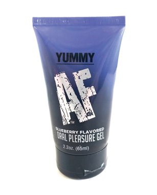 Yummy AF Oral Pleasure Gel - 2.2 oz Blueberry