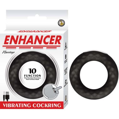 Enhancer Vibrating CockRing - Black *