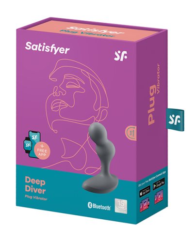 (WD) SATISFYER DEEP DIVER GREY (NET)