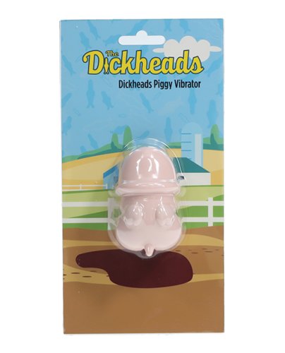 Shots The Dickheads 10 Speed Piggy Silicone Vibrator - Pink