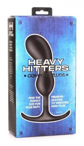 HEAVY HITTERS COMFORT PLUGS 6.4IN PLUG LRG