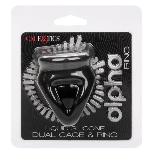 ALPHA LIQUID SILICONE DUAL CAGE & RING