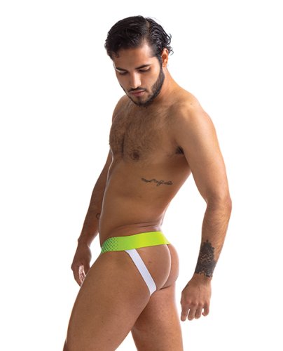 Sport Fucker Jersey Jock - XXL Green/White