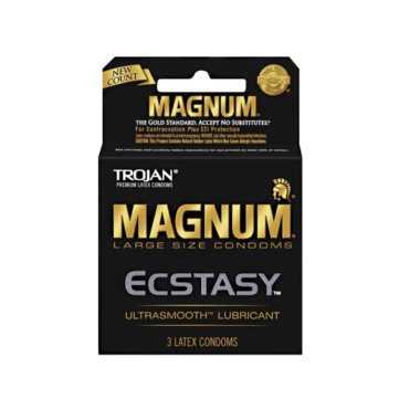 Trojan Magnum Ecstasy Condoms - 3 pk