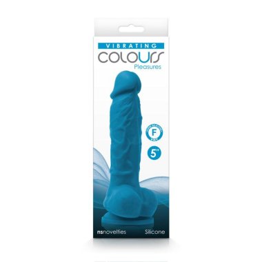 Colours Pleasures 5" Vibrating - Blue