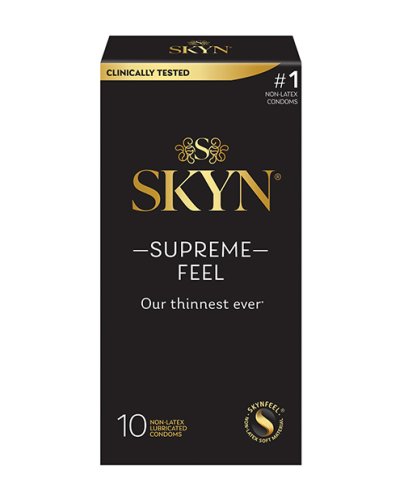 Lifestiles SKYN Supreme Feel Condoms - Pack of 10