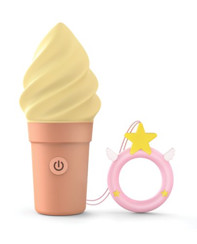 Love to Love Cand\'ice Ice Cream Cone Stimulator - Vanilla Pop