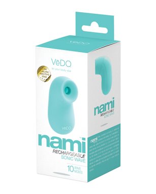 VeDO Nami Rechargeable Sonic Vibe - Tease Me Turquoise