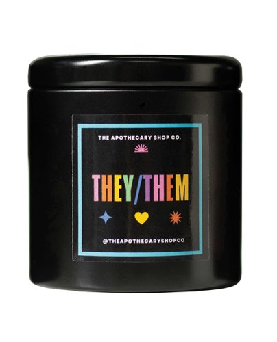 Gender Fluid They/Them Candle