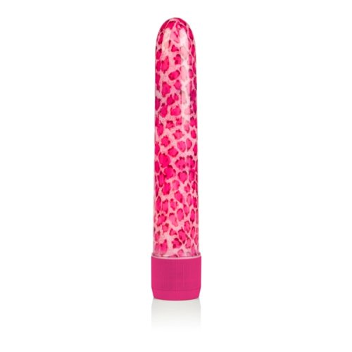 PINK LEOPARD MASSAGER 6.5 IN