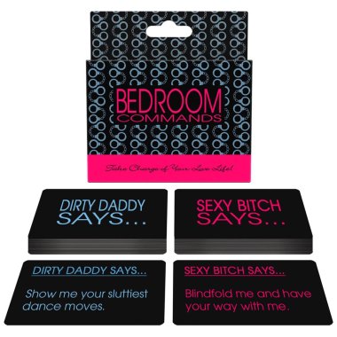 Bedroom Commands Card Game