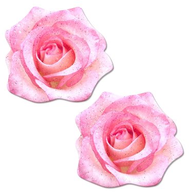 PASTEASE PINK GLITTER VELVET ROSE PINK