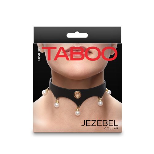 Hustler Taboo - Jezebel Collar - Black