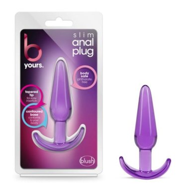 B Yours Slim Anal Plug - Purple