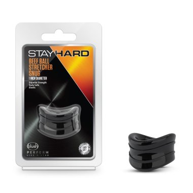 Stay Hard Beef Ball Stretcher Snug 1"