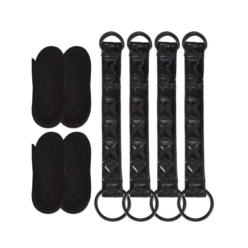 Sinful Bed Restraint Straps Black