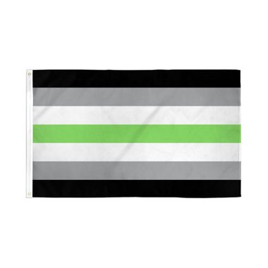 Agender Pride Flag 3' x 5' Polyester