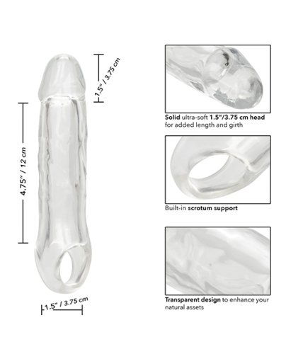 Performance Maxx 6.5\" Penis Extension - Clear