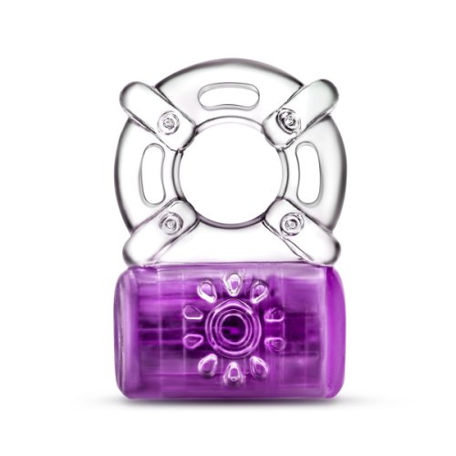 PLAY WITH ME PLEASER C-RING PURPLE RECHARGEABLE