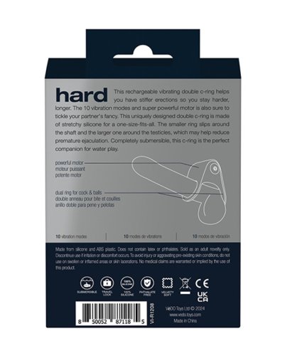 HARD RECHARGEABLE C RING BLACK