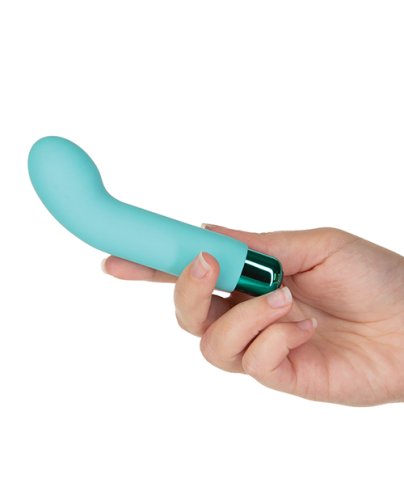 Sara\'s Spot Rechargeable Bullet w/G Spot Sleeve - 10 Functions Teal