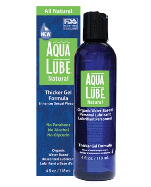 Aqua Lube Natural - 4 oz Bottle
