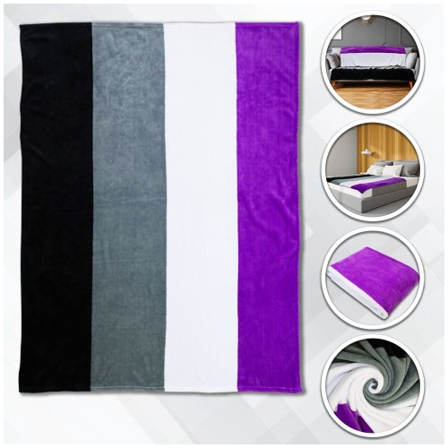 Asexual Polar Fleece Blanket 50\" x 60\"