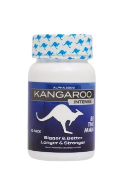 KANGAROO FOR HIM MEGA 3000 BLUE BOTTLE 12 PC (NET)