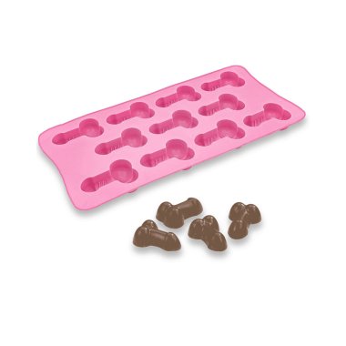 Super Fun Penis Silicone Mold Tray