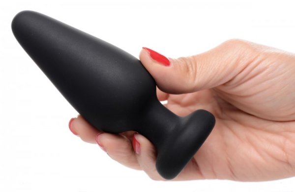 BOOTY SPARKS SILICONE LIGHT-UP ANAL PLUG LARGE