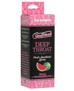 GOODHEAD DEEP THROAT SPRAY WATERMELON 2 FL OZ