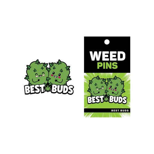 Enamel Pin: Best Buds