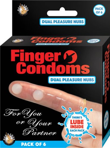 FINGER CONDOMS 6 PER BOX