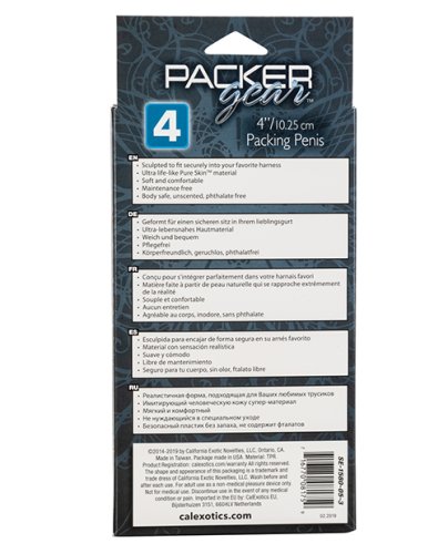 Packer Gear 4\" Packing Penis - Ivory