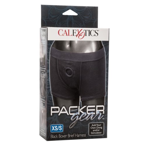 PACKER GEAR BLACK BOXER HARNESS XS/S