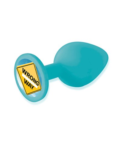 THE 9\'S BOOTY TALK WRONG WAY SILICONE BUTT PLUG