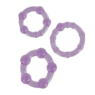 ISLAND RINGS- PURPLE