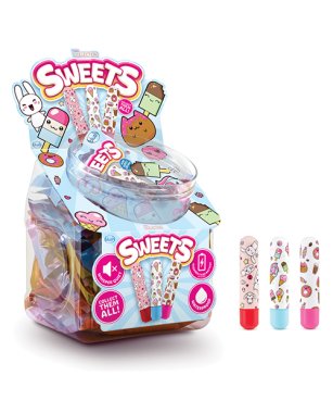 Blush Sweets Bullet Fishbowl - Assorted Display of 36
