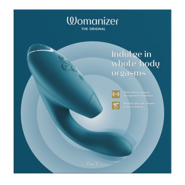 Womanizer Duo 2 Petrol Clitoris Necklace Promo