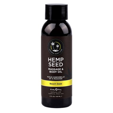 Hemp Seed Massage & Body Oil Beach Daze 2 fl oz / 60 ml
