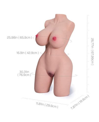 Saffron Huge Breast Adult Torso Sex Doll