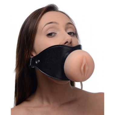 Pussy Face Oral Sex Mouth Gag *