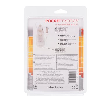 POCKET EXOTIC HEATED WHISPER BULLET